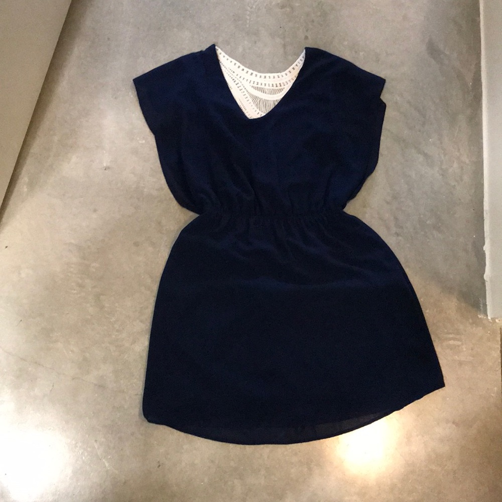 Navy Blue Dress
